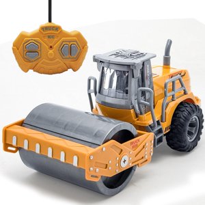 SHSLING RC Voitures, Télécommande Véhicules de construction de voiture Jouets pour les garçons filles 4-7 8-12 Cadeaux, Télé-commande Jouet de camion à roulettes avec lumières clignotantes et télécommande, Roller