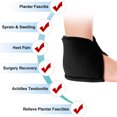 thumbnail image 4 of Foot Cold Pack Gel Wrap, Ankle Foot Ice Pack Wrap Flexible Hot and Cold 360 Degree Wrapping Black  for Injuries, 4 of 7