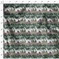 thumbnail image 4 of Soimoi Green Silk Fabric Car & Pine Tree Nature Print Fabric by Yard 42 Inch Wide, 4 of 5