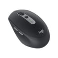 thumbnail image 1 of Logitech M590 Silent - Mouse - right-handed - optical - 7 buttons - wireless - Bluetooth, 2.4 GHz - USB wireless receiver - graphite tonal, 1 of 10