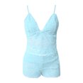 thumbnail image 4 of Birdeem Ensemble de Pyjama Aguichant pour Femmes avec Nœud en Dentelle Couleur Unie Ensemble de Lingerie Aguichant, 4 of 4