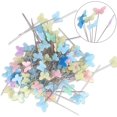 thumbnail image 3 of 200 pcs 2.09 Inch Sewing Pins Flat Head Straight Pins Butterfly Head Sewing Pins Straight Quilting Pins for Sewing DIY Projects Dressmaker Jewelry Decoration, 3 of 7