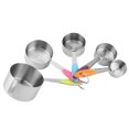 thumbnail image 3 of Greensen 10pcs Measuring Cups and Spoons Stainless Steel Kitchen Tool Baking Teaspoon , Baking Teaspoon, Measuring Spoon, 3 of 8