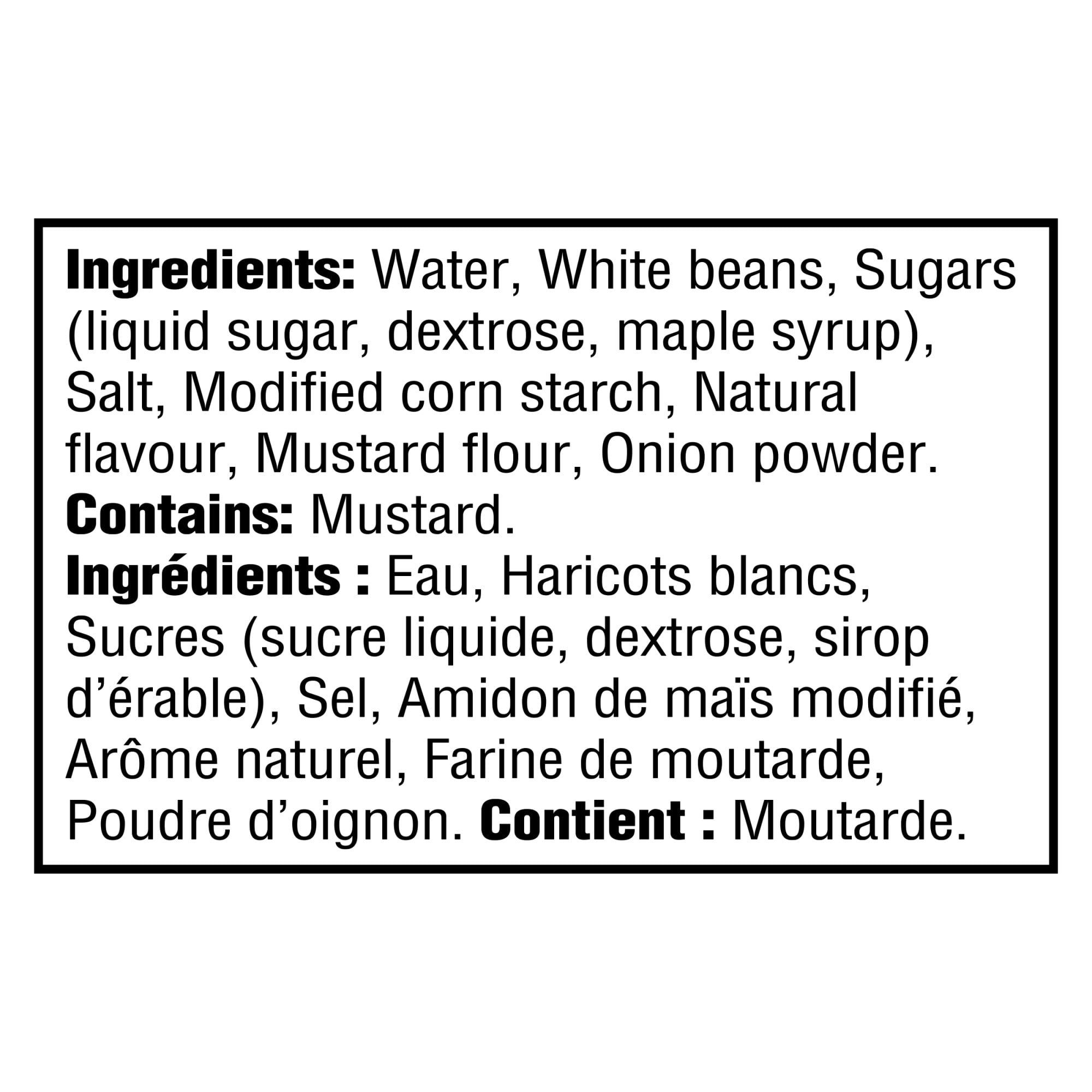 Heinz Maple Style Beans with Pure Quebec Maple Syrup, 398 mL Can