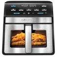 thumbnail image 1 of Gourmia 8-Quart Digital Air Fryer with Viewing Window, Interior Light & Digital Touch Controls (GAF858) – NEW OPEN BOX, 1 of 8