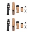 thumbnail image 1 of 2X DIY Fishing Rod Building or Repair Composite Cork Handle Spinning Grip Reel, 1 of 5