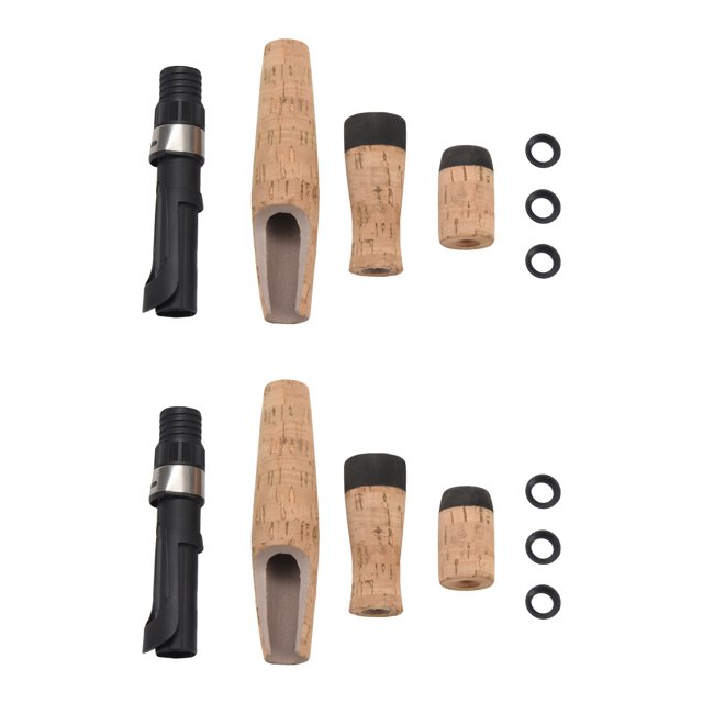 2X DIY Fishing Rod Building or Repair Composite Cork Handle Spinning Grip Reel