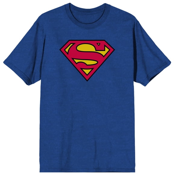 Superman T-Shirt Bleu à Logo