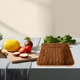 thumbnail image 5 of Yhmxh Imitation Woven Fruit Basket Snack Bread Snack Basket Fruit And Vegetable Display Basket Storage Basket Home and Kitchen kitchen Accessories kitchen Essentials, 5 of 5