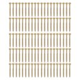 thumbnail image 1 of 100Pcs Countersunk Screw Round Head T25 Star Half Tooth Tapping Screws Woodworking Fasteners4.5x75mm, 1 of 14