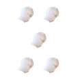 thumbnail image 2 of Thinsony Hip Hop Baseball Cap With Ring Decor For Stylish Look Cotton Ring Baseball Hat Fits All Head Shape Comfortable Pin  White 5Set, 2 of 6