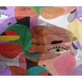 thumbnail image 5 of oneOone Viscose Chiffon Amethyst Fabric Abstracts Sewing Material Print Fabric By The Yard 42 Inch Wide, 5 of 5