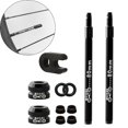 thumbnail image 4 of Tubeless s Stem, Aluminum Alloy Bike Vacuum Tire Rim Extension , 2Pcs 80mm, 4 of 8
