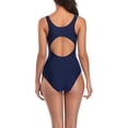 thumbnail image 4 of XMMSWDLA Maillots de Bain une Pièce pour Femmes Femme Maillot de Bain Patchwork Aguichant Pièce Maillot de Bain une Pièce Ensemble Bikini Tankinis Maillots de Bain pour Femmes, 4 of 5