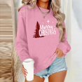 thumbnail image 2 of Pisexur Sweat-Shirt de Noël Décontracté à Manches Longues Col Rond pour Femmes, Chandail Ample et Confortable, Imprimé Mode Festival Automne, 2 of 4