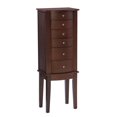 thumbnail image 1 of Gwyneth Jewelry Armoire, Merlot, 1 of 9