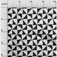 thumbnail image 1 of oneOone Silk Tabby Fabric Geometric Block Print Fabric By Yard 42 Inch Wide, 1 of 4