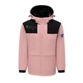 thumbnail image 1 of RXIRUCGD USB Intelligent Constant Temperature Heated Windproof Plus Size Coat For Men And Women Winter 4 Heated Jacket Coat( Pink, Size:S ), 1 of 3