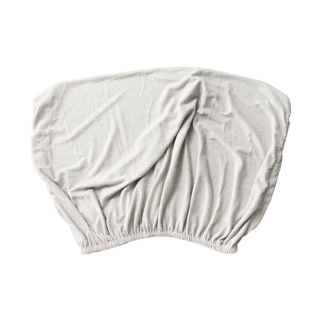 veasfak Housse de Tête de Lit Housse de Tête de Lit Rembourrée Housse de Protection Blanche