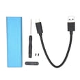 thumbnail image 2 of SSD Enclosure,SSD Enclosure M.2 NGFF Enclosure Hard Drive Enclosure Advanced Technology, 2 of 9