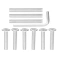 thumbnail image 2 of 10 Pcs Vis de Remplacement pour Poteaux à Griffer pour Chat avec Clé Allen Vis M8 pour Poteaux à Griffer pour Chat Boulon Fileté et Vis, 2 of 9