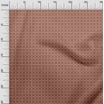 thumbnail image 3 of oneOone Polyester Spandex Dark Rose Brown Fabric Geometric Sewing Material Print Fabric By The Yard 56 Inch Wide, 3 of 4