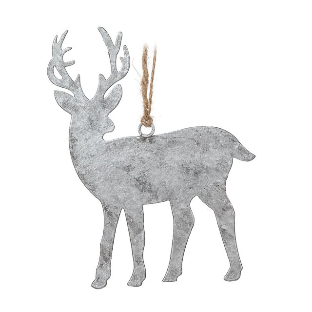 Set of 1 Reindeer Silhouette Ornament