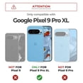 thumbnail image 2 of Dexnor for Google Pixel 9 Pro XL Case with Slide Camera Cover & Built-in Screen Protector & Heavy-Duty Kickstand,Full-Body Protective Cover Rugged Bumper Cases for Pixel 9 Pro XL 2024, Black, 2 of 8