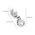 thumbnail image 2 of TopLLC Sewing Machine Presser Foot Embroidery Presser Foot Iron Presser Foot, 2 of 2