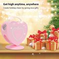 thumbnail image 3 of yeacher Heart-Shaped Electric Bubble Machine with Remote Control, Rechargeable Battery, and Multi-Hole Design for Outdoor Weddings and Parties - Pink (ES-73), 3 of 6