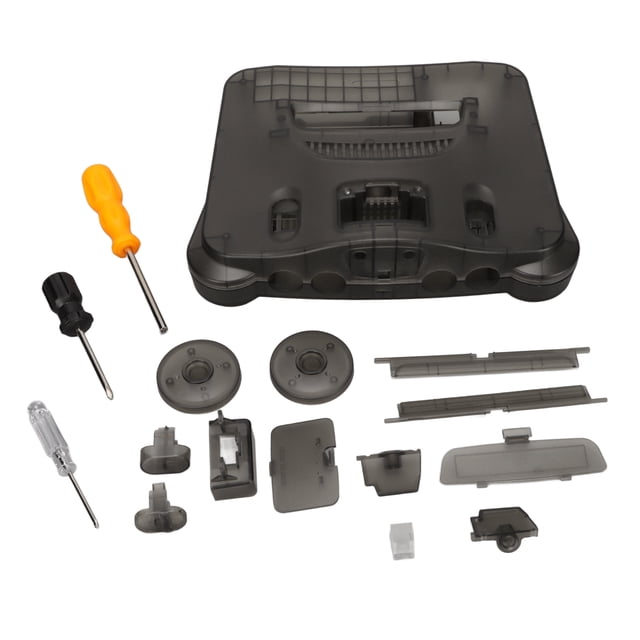 Étui de Console de Jeu Vidéo Rétro, Étui Translucide de Remplacement Boîte Transparente Multifonctionnelle pour Console de Jeu Rétro Clarté Remarquable