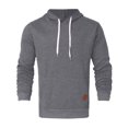 thumbnail image 4 of Kcodviy Mens Casual Hoodie Splicing Oversize Hoodies Sweatshirt Men Large Size Sweater Cookies Hoodie Rose Hoodie Note Hoodie Sweatshirt Dress Men Hoodie, 4 of 5