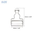 thumbnail image 2 of Unique Bargains Overall Buckles, 10 Pack Retro Metal Suspender Replacement Buckles 32mm, 2 of 5