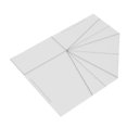 thumbnail image 1 of Acrylic Foldable Food Basket Sew Template, Transparent Handbag Sewing Template DIY Sewing Ruler for Basket Making, 1 of 7