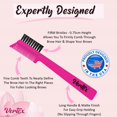 thumbnail image 2 of Vertex Trousse Crayon Brosse Peigne à Sourcils Duo Spoolie Mince Incliné, 2 of 2