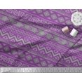thumbnail image 2 of Soimoi Cotton Duck Fabric Aztec Geometric Printed Craft Fabric by The Yard 56 Inch Wide, 2 of 3