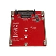thumbnail image 2 of StarTech.com M.2. PCI-e NVMe to U.2 (SFF-8639) Adapter - Not Compatible with SATA Drives or SAS Controllers - For M.2 PCIe NVMe SSDs - PCIe M.2 Drive to U.2 Host Adapter - M2 SSD Converter (U2M2E125) - Interface Adapter - M.2 - M.2 Card - U.2 - red, 2 of 6