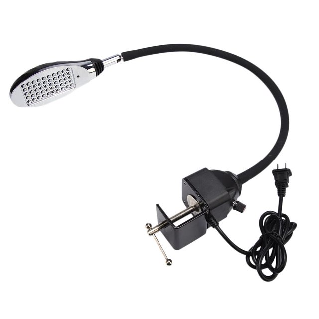 Fyydes Sewing Light, Sewing Lamp,8W Industrial Sewing Machine Working Lamp 50-LEDs Adjustable Light 110-250V