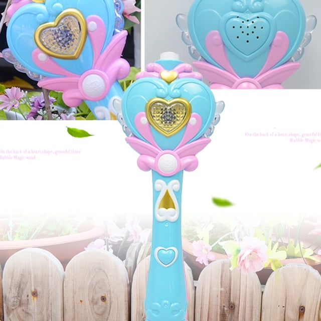 BotaniNest Musical Light-up Bubble Wand,Magic Bubble Wand Bubble Blower 100ml