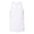 thumbnail image 1 of Bella Canvas 6008 Women`s Jersey Racerback Tank, XL, White, 1 of 6