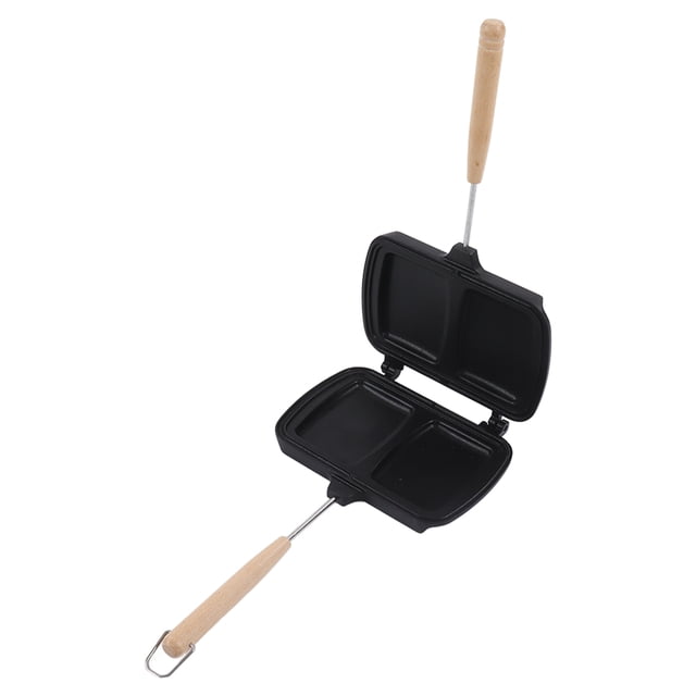 Non Stick Sandwich Pan,Sandwich Pan Double Sided Double Sided Frying Pan Dual Sandwich Maker Optimal Efficiency