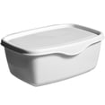 thumbnail image 2 of wycnly Clearance Wipes Dispenser Wipe Box Wet Wipes Storage Box Baby Wipes Dispenser Baby Wipes Box Container with Lid Fresh Container Plastic White Wet Tissue Box Wipes Case, 2 of 8