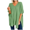 thumbnail image 1 of Birdeem Manteau Tricoté à Manches pour Femmes Chandail Col en V Ample Mode, 1 of 1
