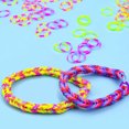 thumbnail image 4 of Loom Band Set Creative Rainbow Fun Rubber Band Refill Set Rubber Band Loom Kit, 4 of 10