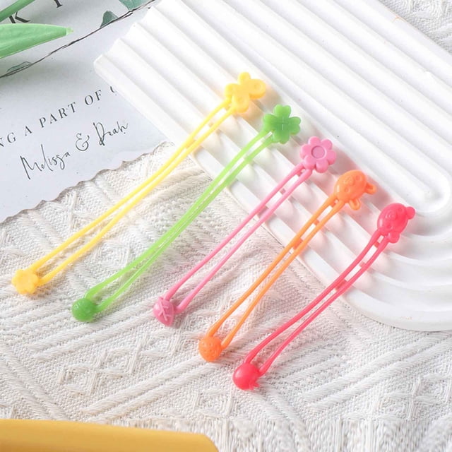 pstuiky Kids Lunch Box, 5pcs Kitchen Bento Box Elastic Rubber Bands Diary Lunch Container Wrapping Bands for Lunch Box Book Home Office Outdoor Lunchbox Ice Pack Kids Lunch Bag Clearance