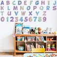 thumbnail image 1 of YAOMOBB Tableau d'Affichage Durable Lettres Chiffres Colorés Alphabet Découpes Décorations de Tableau d'Affichage Durables, 1 of 7