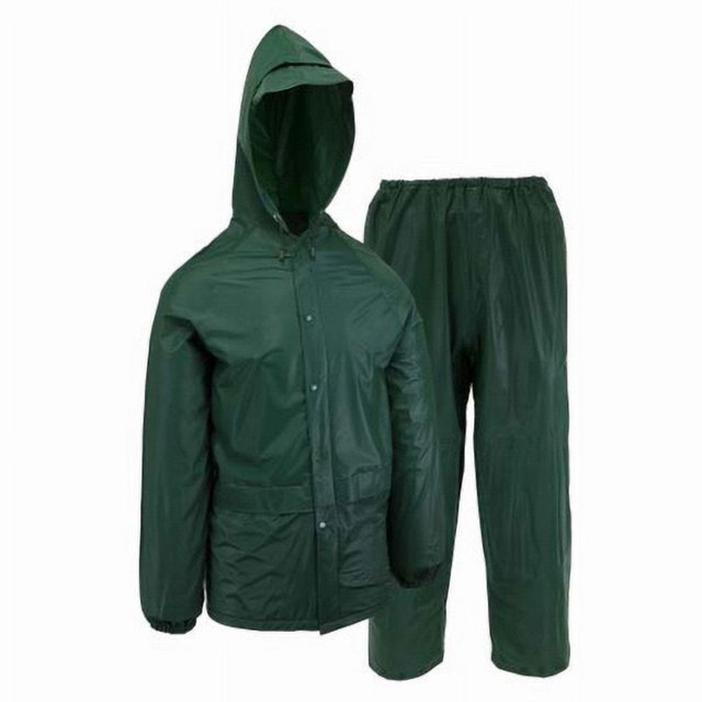 Combinaison de Pluie en PVC Vert TG -44100/TG