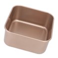 thumbnail image 1 of Square Loaf Pan Stackable Baking Pan Deep Thickened Carbon Steel Loaf Tin For Cakes And Loaves, 1 of 8
