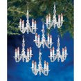 thumbnail image 2 of Holiday Beaded Ornament Kit-Christmas Chandeliers Makes 12, 2 of 2