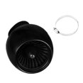 thumbnail image 2 of jinwen High Flow Pod Washable Reusable for 24-48mm Bobber Chopper - Black, 2 of 9
